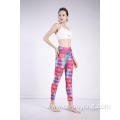 Ladies Mandala Printed High Waist High Elastic leggings